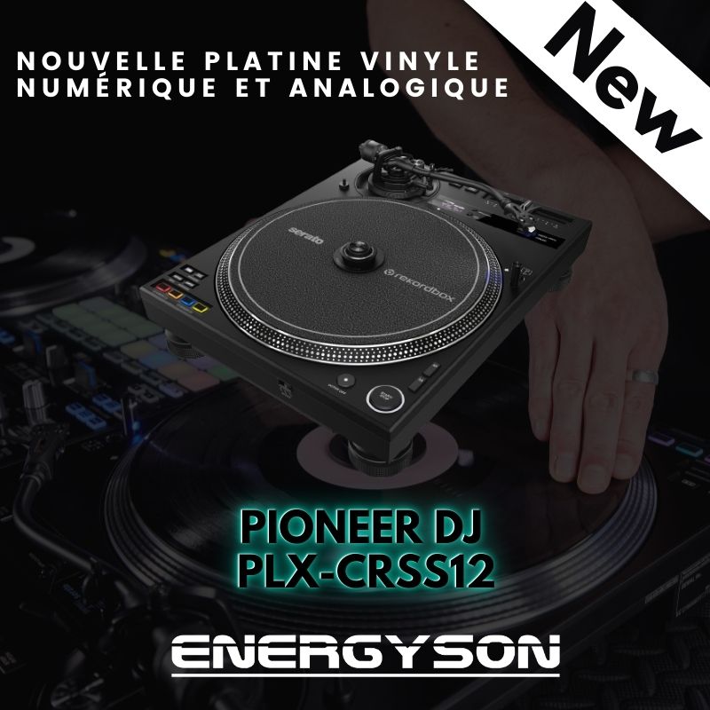 Pioneer DJ PLX-CRSS12, la nouvelle platine vinyle hybride numérique et analogique : Prix, avis et guide d'achat